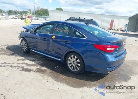 2016 Hyundai Sonata Sport из США, поврежденный, VIN 5NPE34AF8GH260361